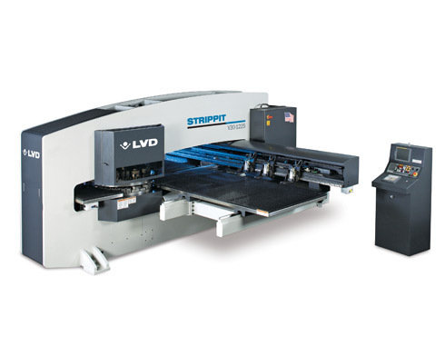 It is a punch press machine. It has 48 tools at one time. The tools can be made using ONA AF-25 and ONA NX4C which are also present in our department.